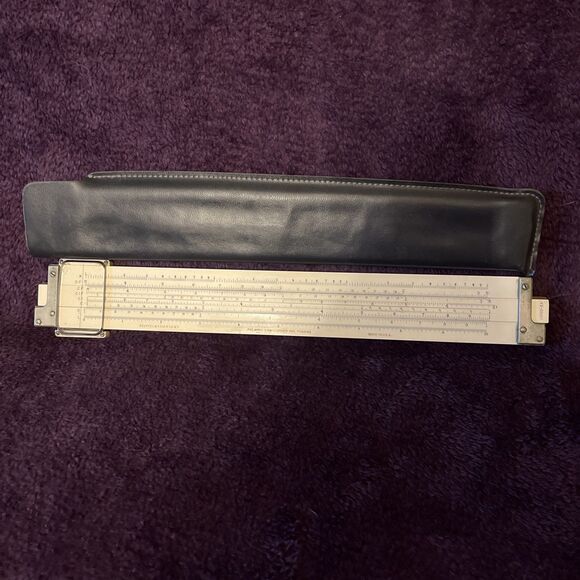 Other - Vintage 1947 Keuffel & Esser Slide Rule Model # 4092-3 Made In USA with Case